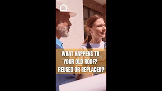 What Happens To Your Old Roof Reused or Replaced [upl. by Anauq648]