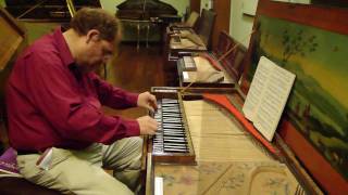 Original Hass Clavichord 1763 CPhEBach Poco Allegro from Prussian Sonata n° 1 [upl. by Koorb]