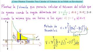 ►¿Cómo y Cuándo Utilizar Arandelas o Capas para Calcular Volumen [upl. by Aizahs81]