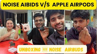 Unboxing  Noise Airpods Versus Apple Airpod …Let’s see who will Win …Are u guys Excited  Aju96 [upl. by Swihart]