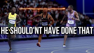 Noah Lyles Vs Jamaica Loser Oblique Seville [upl. by Efram516]