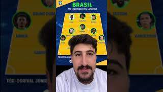 ESCALAÇÃO DA SELEÇÃO BRASILEIRA [upl. by Atiruam]