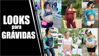 Dicas de looks para GRÁVIDAS [upl. by Joell]