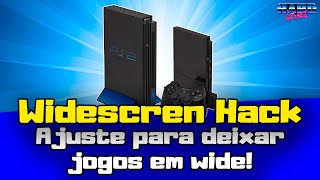 PS2 Como deixar os jogos de Playstation 2 em Wide Widescreen Mod [upl. by Mccarthy]