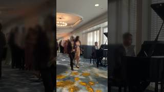 I played the Ocarina of Time Title Theme on piano at a wedding zelda wedding publicpiano [upl. by Qerat978]