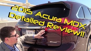 2015 Acura MDX DETAILED Review and Road Test [upl. by Chapman]