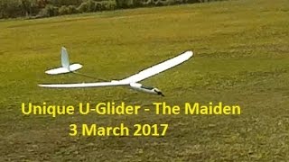 170303 1 U Glider at PMA The Maiden [upl. by Ellehctim425]