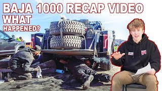 2022 BAJA 1000 Recap  WHAT HAPPENED [upl. by Secilu462]