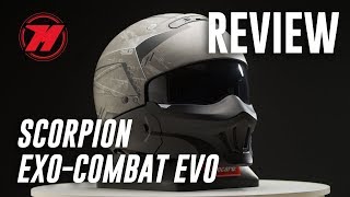 Casque Scorpion ExoCombat Evo original et agresif 🔥 [upl. by Nowujalo]