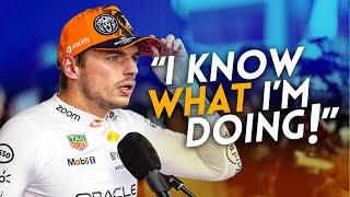 Max Verstappen FIRES BACK at Damon Hill [upl. by Katzman806]