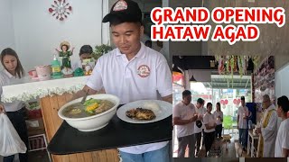 KUSINA NI KABELLY GRAND OPENING SABAY BLESSING NA HATAW NA AGAD SA KUSINA DAMING CUSTOMER [upl. by Yarled]