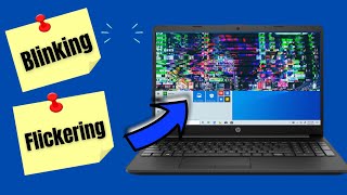 How to Fix Screen Blinking amp Flickering problem in Laptop or PC [upl. by Oirtemed]