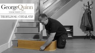 Staircase renovation  part 2 how to replace a bullnose step  George Quinn [upl. by Ariet]