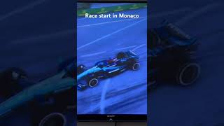 Race start in Monaco [upl. by Templa]