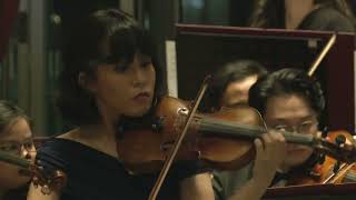 Sarasate Navarra Monica Bacus and Micah Pecson violinists Marlon Chen conductor [upl. by Ades]