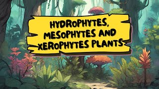 Hydrophytes Mesophytes and Xerophytes Plants [upl. by Mohsen]