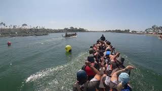 Long Beach Dragon Boat Festival 2024  Boat 2 5000m mixed Heat 1 [upl. by Seaden936]