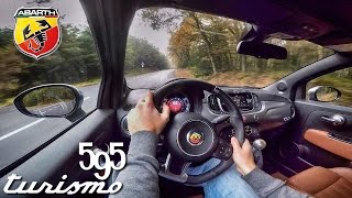 Abarth 500 2017 595 Test Drive amp Interior Sound [upl. by Luther891]