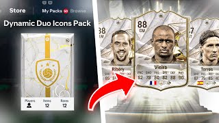 What do you get from 30 x Dynamic Duo Icon Packs in EA FC 24 [upl. by Ihculo]