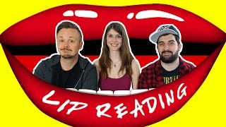 German Lip Reading 👄 Whisper Challenge 👄 Get Germanized w Donttrusttherabbit And VlogDave [upl. by Lynne]