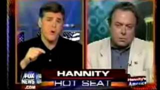 Fox quotNewsquot Classic Hitchens On Hannity [upl. by Anyel]