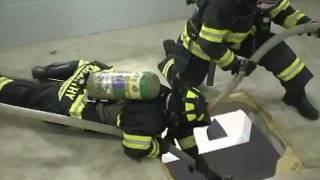 Firefighter Rescue and Survival  The Double Horse Shoe Technique [upl. by Delmar]