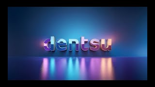 Dentsu logo animation with Adobe Firefly [upl. by Aneehs]