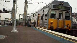 Cityrail K set arriving at Milsons Point [upl. by Lyontine]