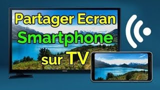 COMMENT AFFICHER LÉCRAN DUN SMARTPHONE 📲 SUR LA TV 📺 SANS CÂBLE 😱 SANS APPLICATION 😍💡 [upl. by Enytsirhc47]