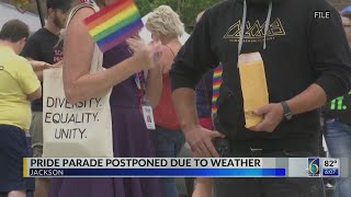 Pride parade postponed due to weather [upl. by Zerdna]