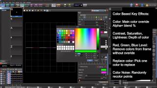 Beyond Effect Tutorial Part 5  Key color and wave effects [upl. by Ennaillek]