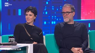 Lintervista a Chiara Martegiani e Valerio Mastandrea  Stasera cè Cattelan su Rai2 del 06032024 [upl. by Ennasor]