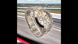 Rolex Daytona White Gold Unworn [upl. by Llennoj]