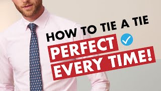 How to Tie A Tie  Half Windsor Knot  Easy Method [upl. by Anauqcaj894]