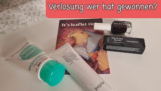 Verlosung aus der Goodiebox November wer hat gewonnen [upl. by Llebyram]