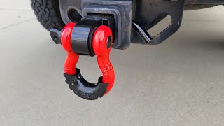 D Ring Recovery Shackle [upl. by Dnomder]