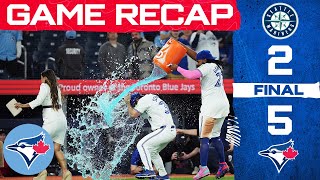 Blue Jays tally 11 hits in Home Opener WIN against Mariners [upl. by Brey]