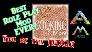 RP Cooking Mod Review  BEST EVER Ark Survival Evolved [upl. by Idhem]