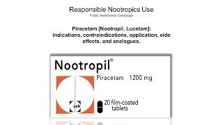 Doctors review of PiracetamNootropil [upl. by Israel]