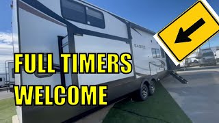 2022 Forest River Sabre 37FLL Luxury 5th Wheel Walkthrough [upl. by Andonis46]