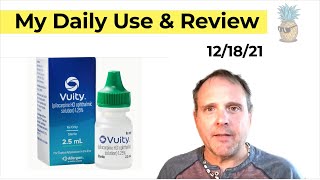 Vuity Eye Drops  My Use amp Review  DAY 1 [upl. by Ernesto]