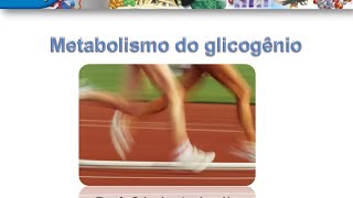 Curso de Bioquímica Metabolismo do glicogênio Regulação [upl. by Netsirhk874]