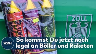 BÖLLERVERBOT Einkaufstourismus – nicht jede Pyrotechnik darf über die Grenze gebracht werden [upl. by Dorina]