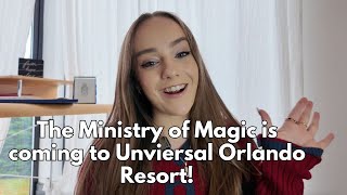 Harry Potter Ministry of Magic Coming to Universal Orlando  What We Know About Epic Universe So Far [upl. by Eanerb]