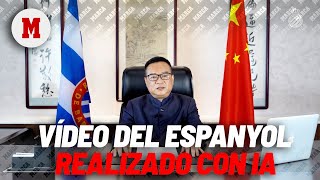 quotComparecenciaquot IA del propietario del Espanyol Chen Yangsheng en la junta de accionistas I MARCA [upl. by Eikin]