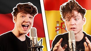 UNSERE SONGS auf SPANISCH 😱🇪🇸 [upl. by Nerrol]