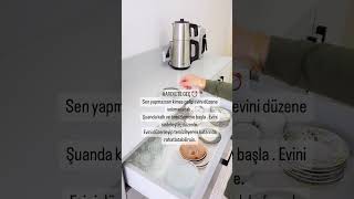 SADE EV DÜZENİ hype temizlikvlog temizlik keşfet [upl. by Neelyhtak]