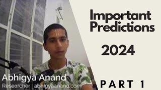 Important predictions for 202425  Analyze with Abhigya Anand [upl. by Aizitel766]