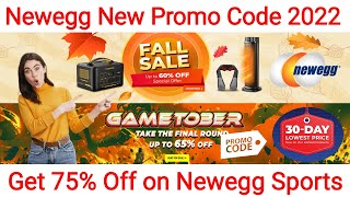 Newegg Promo Code 2022  Get 75 Off Verified Newegg Discount Code  Newegg Coupon Code [upl. by Felicio]