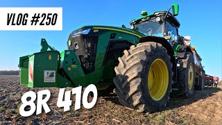 Vlog 250 StripTill beginnt mit 8R 410 eAutoPowr [upl. by Attegroeg]